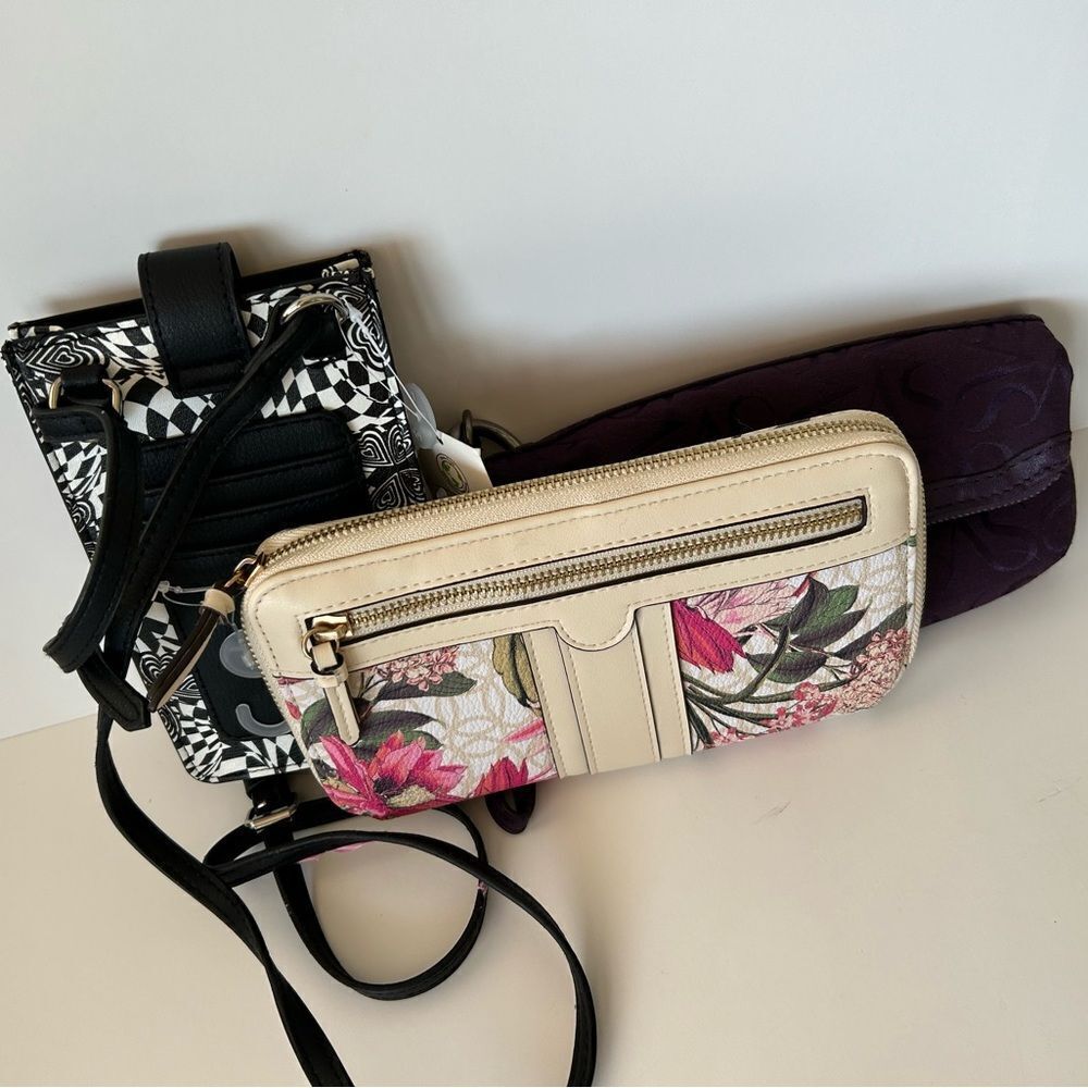 Wallet bundle 3 wallets crossbody - Picture 6 of 9